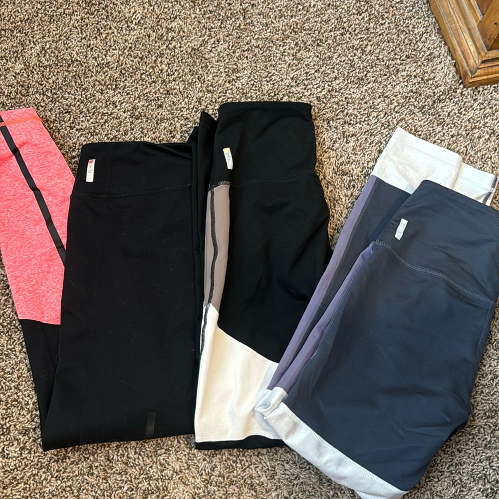 3 pair of Zella Leggings Size Small